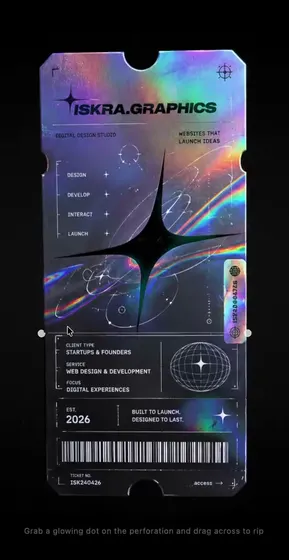 Holographic ticket