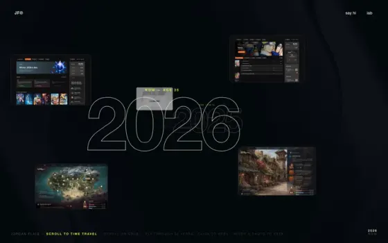 Scroll to time travel
